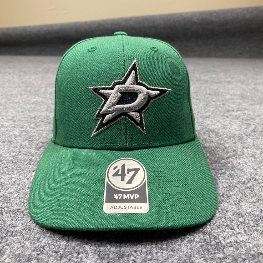 Dallas Stars Hat Mens OSFA Green MVP Adjustable 47 NHL Hockey